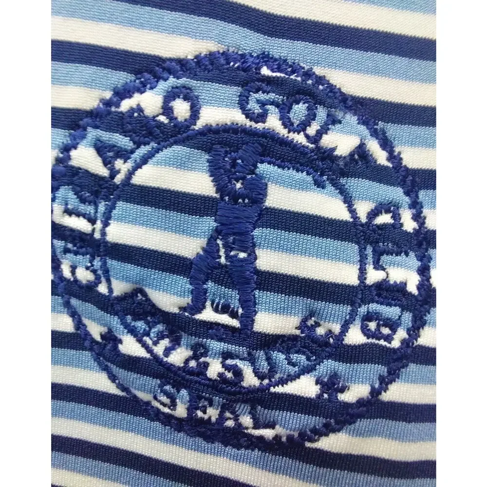 RLX Ralph Lauren Chicago Golf Club Striped Performance Polo Shirt Men’s Large